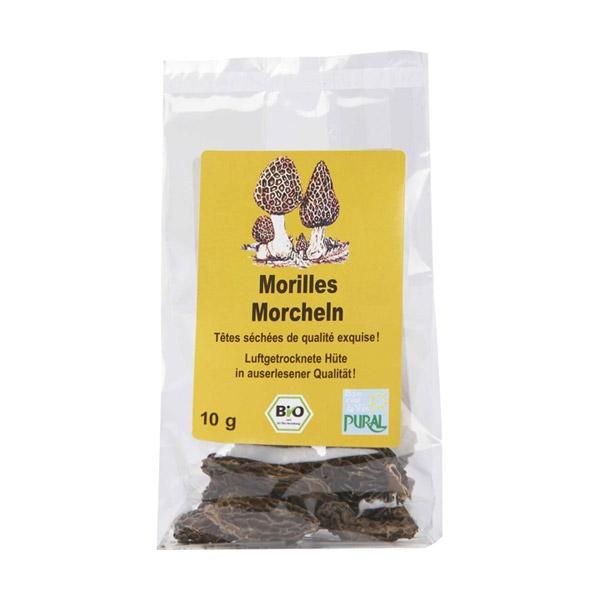 PURAL MORILLES SÉCHÉES EN SACHET 10GR CHAMPIGNONS