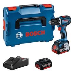 Perceuse Visseuse 18v Gsr 18v 90 C + 2 Batteries Gba 5 Ah + Chargeur En Coffret L Boxx Bosch 06019k6006 - 4059952617251_0