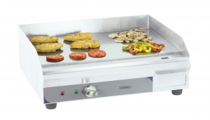 Plaque à snacker Casselin - Inox - Plaque acier massif - 3200W - 600x400mm_0