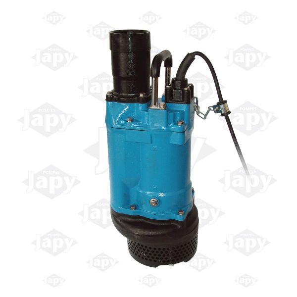 Pompe de chantier usage intensif PC-AL - pour eaux chargées, moteur triphasé 400V, débit optimisé_0