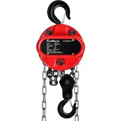 Steinberg Systems Palan À Chaine Manuel De Levage SBS-FZ 3000/3GM (Capacité de Charge 3000 kg, 3 m, Chaine G80, Acier) - 4250928682284_0