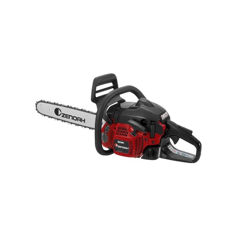 Tronçonneuse 36 V HYCHIKA sans fil - Moteur électrique de 35,5 cm