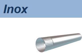 Tuyau cylindrique agrafé inox - réf 01tuyagfte011 - diamètre 150mm, épaisseur 0,50mm, longueur 2000mm_0