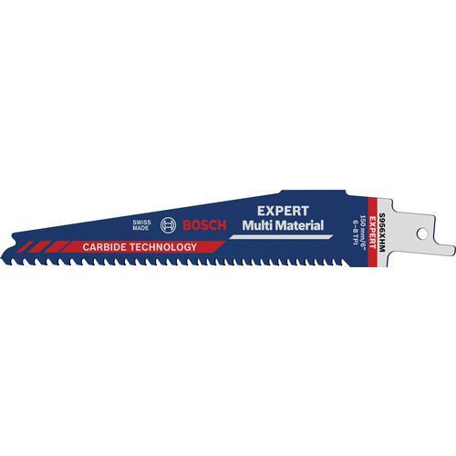 BOSCH 10 LAME SCIE SABRE CARBURE MULTIMATERIAL S956XHM - BOSCH