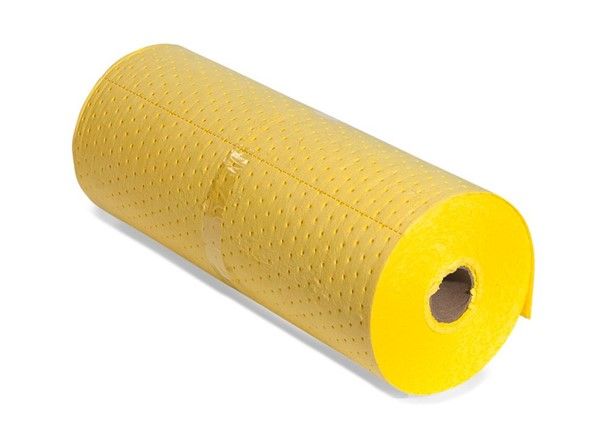 173870W - Rouleau d'absorbants DENSORB® pour produits chimiques - Economy Single, épaisseur heavy, perforé_0