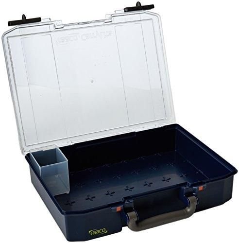 RAACO CarryLite 55 - Boîte à compartiments bleu - Dimensions 57x337x278mm - Polypropylène/Polycarbonate_0
