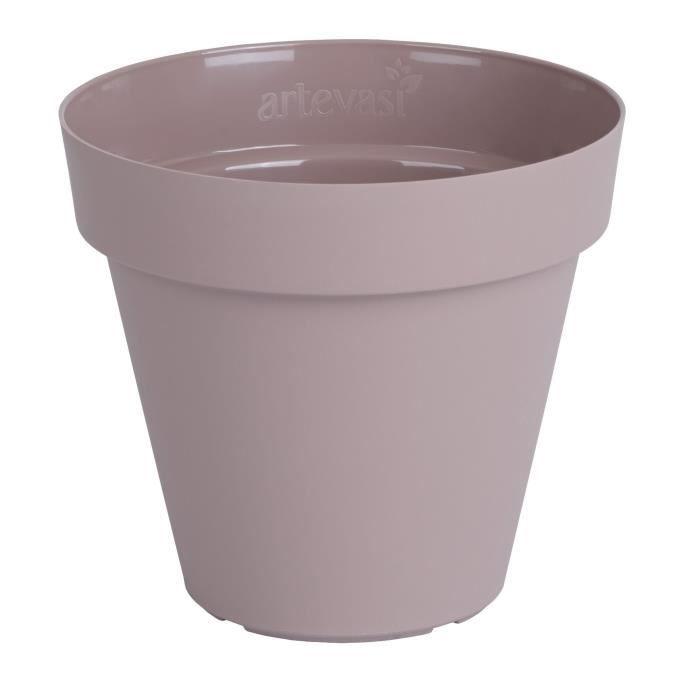 ARTEVASI Pot de fleurs Capri - 60 cm - Taupe - 87 L - 60 x 60 x 50 cm_0