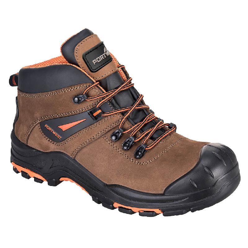 À l'avant-garde des bottes de randonnée de sécurité - Brun / 48_0