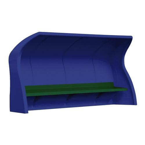 ABRI DE TOUCHE MONOBLOC BLEU - ASSISE BANC