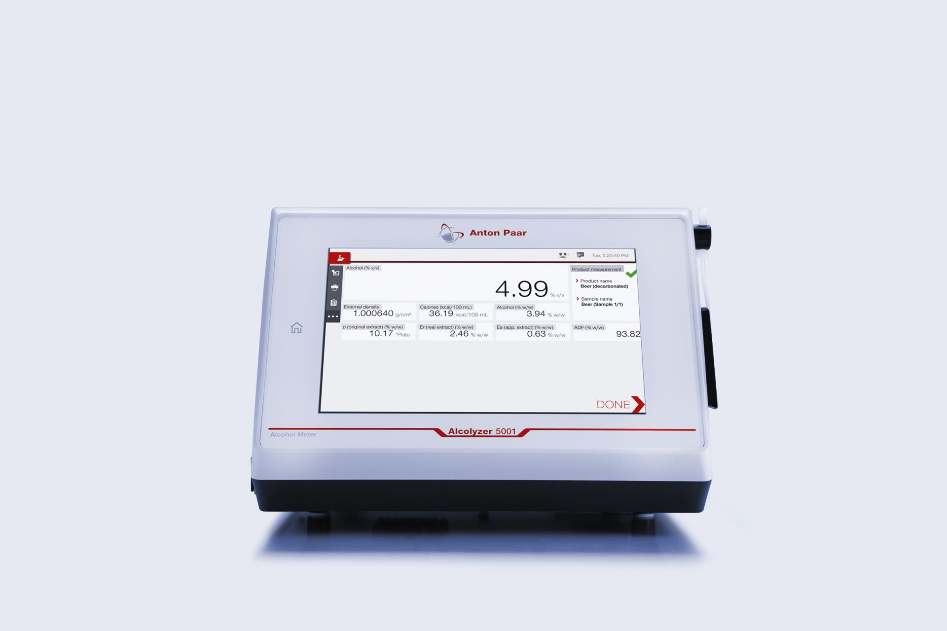 Alcoomètre de laboratoire : Alcolyzer 5001_0