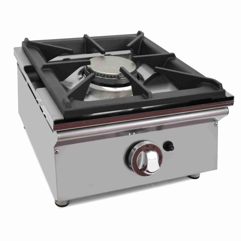 Arilex Table de cuisson à gaz de comptoir 1 Flame 40CGN - 40CGN2_0