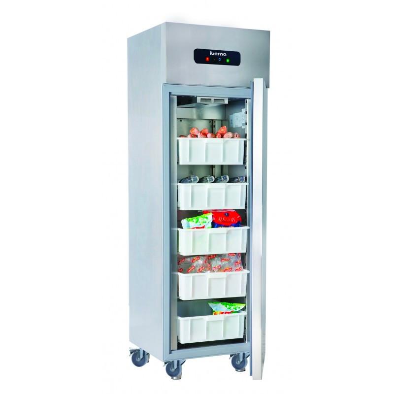 Armoire réfrigérée spéciale poisson et crustacés 400 litres - Iberna avec bacs et froid ventilé_0