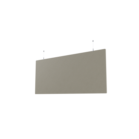 BAFFLE DE PLAFOND ACOUSTIQUE EN PET 12 MM HT 30 X 140 CM - SABLE