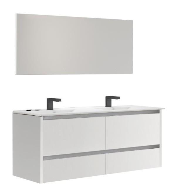 Batinea Meuble De Salle De Bain Lena Denver 100 Avec Miroir Avec Colonne Comparer Les Prix De Batinea Meuble De Salle De Bain Lena Denver 100 Avec Miroir Avec Colonne Sur Hellopro Fr