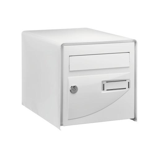 BOÎTE AUX LETTRES - SIMPLE FACE - BLANC - PROBAT DECAYEUX