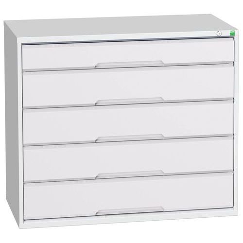 BOTT 1 ARMOIRE À TIROIRS VERSO - 900MM - 5 TIROIRS - BOTT