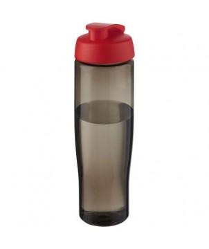 BOUTEILLE DE SPORT H2O ACTIVE ECO TEMPO DE 700 ML AVEC COUVERCLE À BEC VERSEUR CHARBON - GOURDES DE SPORT PUBLICITAIRES PERSONNALISÉES