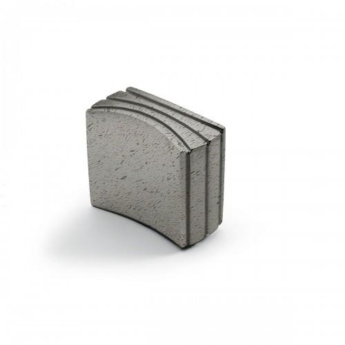 BOUTON DE MEUBLE RECTANGULAIRE PONTI -L 26MM -L 13MM -H 21MM -PAR 4 -ASPECT ÉTAIN ANTIQUE HETTICH