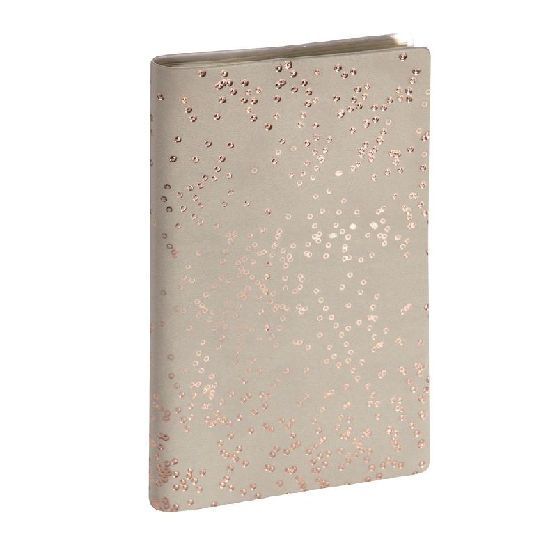 CARNET D'ADRESSES MÉLINE 9 X 16 CM - COLORIS ALÉATOIRE - LOT DE 5