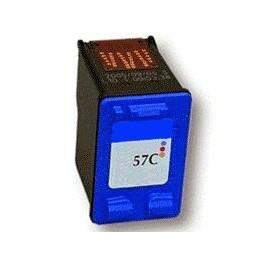 Cartouche compatible HP Deskjet 5550 - Photosmart 7150/7760 (C6657A/N°57) - 3 couleurs - 18ml - référence 00851CR_0