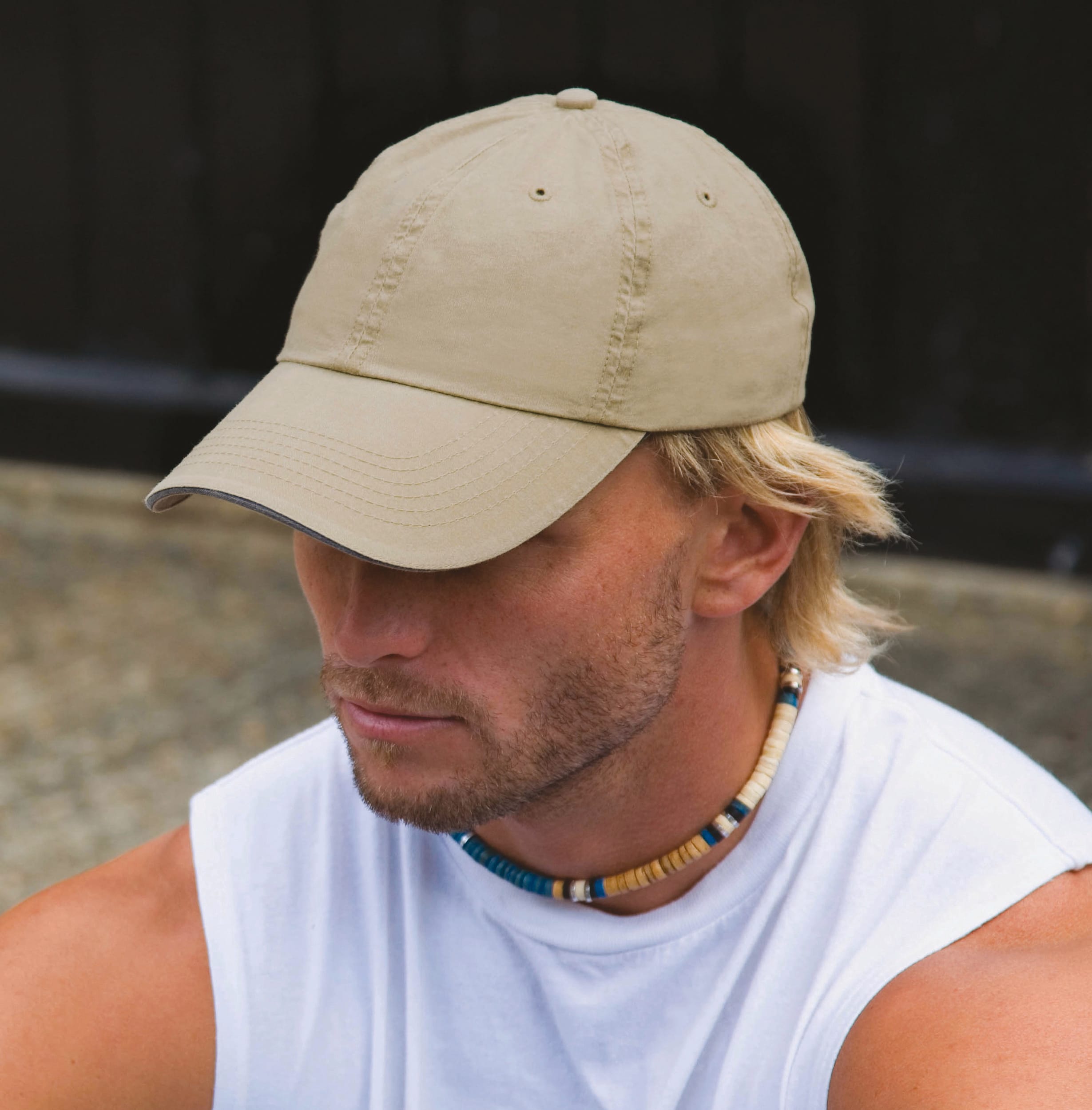 Casquette coton twill pré-lavée - Visière sandwich - Réf: RC054X - Marque: Result_0