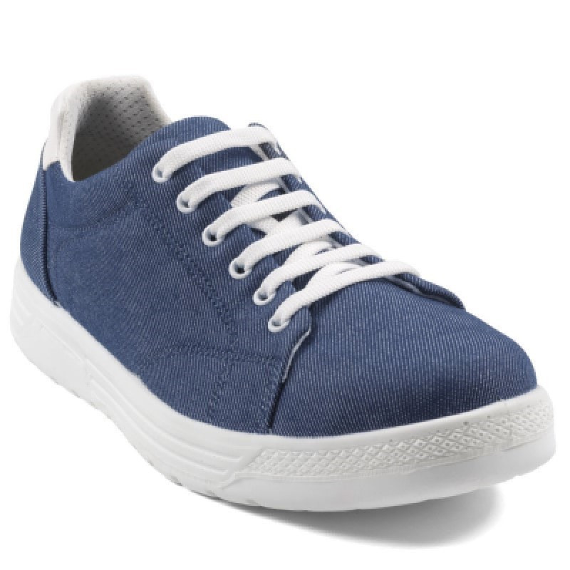 Chaussure sneaker comfort JEANS pour femme isacco_0