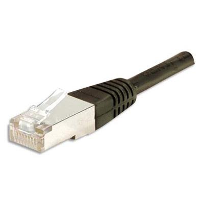 CORDON RJ45 CATEGORIE 6 F/UTP NOIR - 2 M