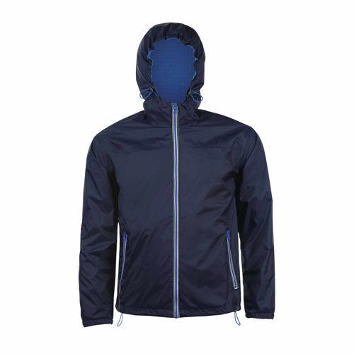 COUPE-VENT DOUBLÉ EN NYLON MARINE/ROYAL