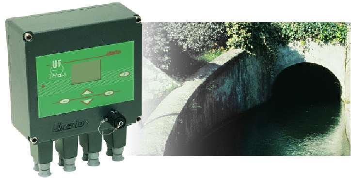 Débitmètres à ultrasons pour écoulements à surface libre - mesure hauteur/vitesse - jusqu'à 10m (200m modèle RV) de large_0