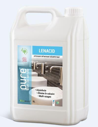 Detartrant desinfectant - lenacid non parfume - 5 l - h117_0