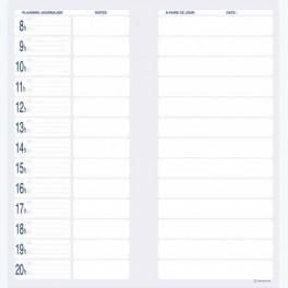 ELVE CARNET DE 120 PROGRAMMES A FAIRE CE JOUR AUTOCOPIANTS 2092