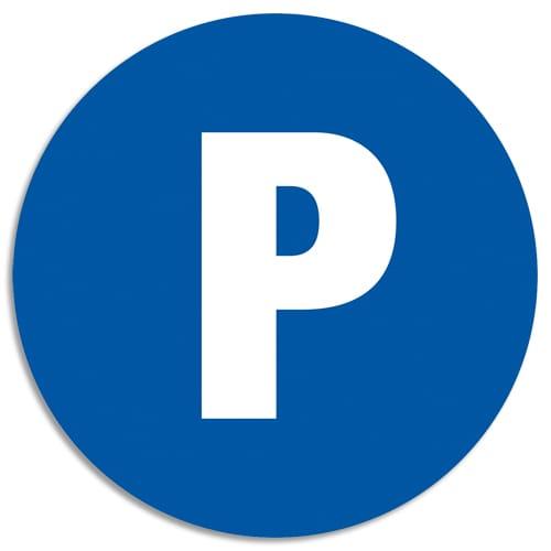 Exacompta - Panneau polypropylène non adhésif parking privé 30 cm - Réf. 67105E_0