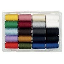 FIL DE MACHINE À COUDRE, POUR PROFESSIONNEL, SET 2 - LOT DE 3