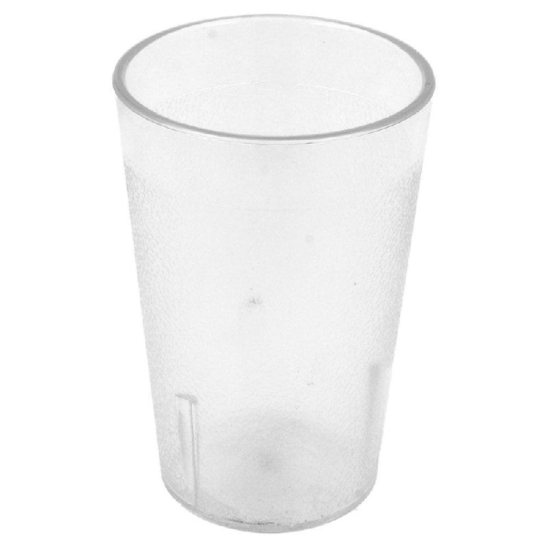 Gobelet réutilisable polycarbonate transparent 23cl Ø6,7x10,2cm - par 36_0