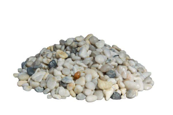 Gravier 8/15 Quartz blanc roulé - idéal pour aménagements paysagers_0