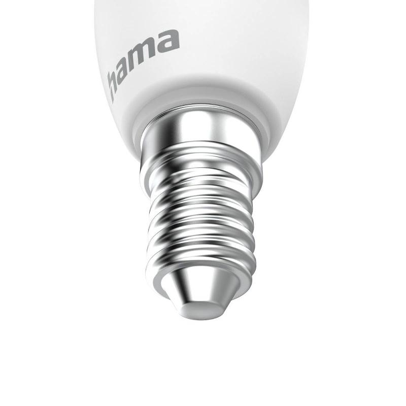 HAMA SMART LED CLAIRE E14 C35 BOUGIE WLAN MATTER 4,9 W RGBW