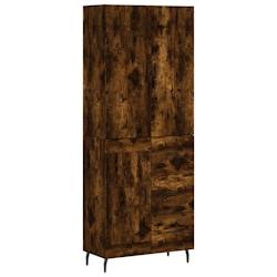 Helloshop26 - Buffet bahut commode armoire meuble de rangement organisateur cuisine salle de séjour salon haut 69,5 x 34 x 180 cm 02_0033446 - 300021_0