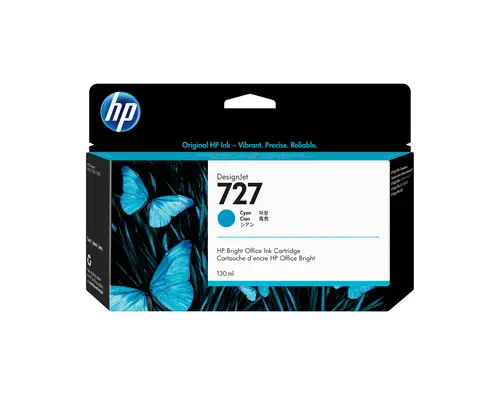 HP 727 cartouche d'encre DesignJet cyan, 130 ml_0