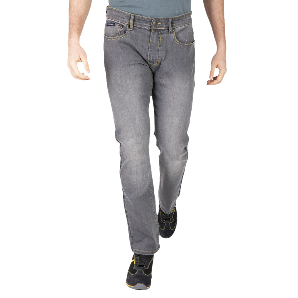 Jean respirant COOLER Stretch COOLMAX 356g - Gris foncé - PCP42-38 - Rica Lewis_0
