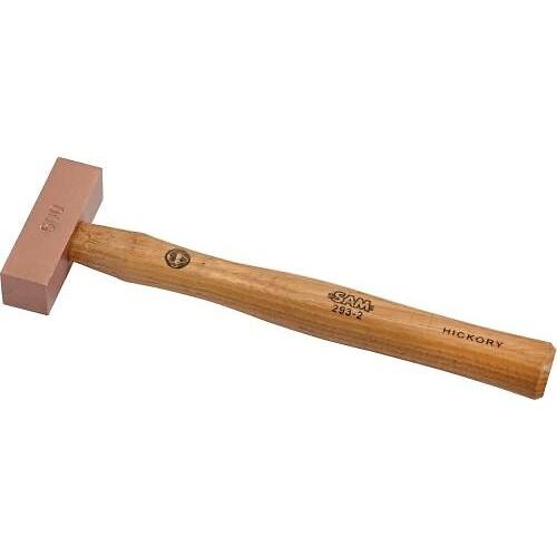 MASSETTE CUIVRE - MANCHE BOIS HICKORY - 305 MM - 293-4 SAM OUTILLAGE