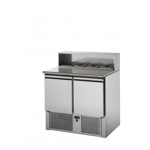MEUBLE PIZZA COMPACT RÉFRIGÉRÉ 2 PORTES 220 L - SÉRIE 700