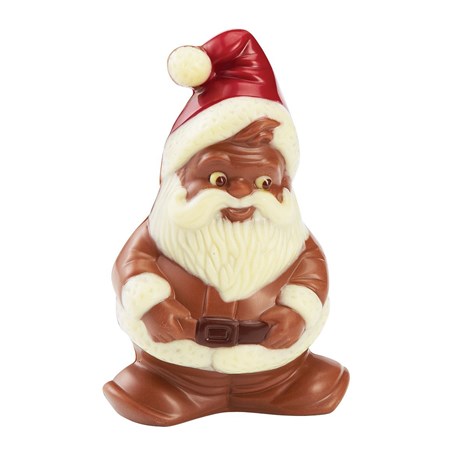 MOULE CHOCOLAT 2 EMPREINTES POUR 1 PÈRE NOËL LUTIN 12 CM