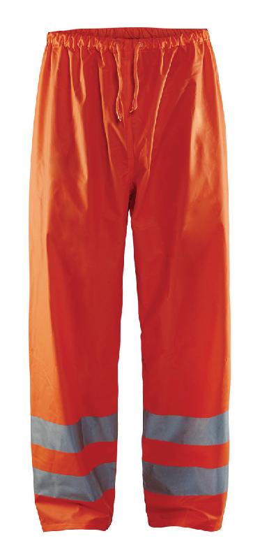 PANTALON DE PLUIE HAUTE VISIBILITÉ T: XS ORANGE FLUO - MANUTAN COLLECTIVITÉS