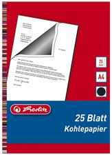 PAPIER CARBONE, FORMAT A4, CONTENU: 25 FEUILLES - LOT DE 4