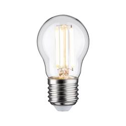 Paulmann Eco-Line Filament 230 V Sphérique LED Kit de 1  80 mm 525lm 2,5W 3000K  Clair 29211 - blanc verre 29211_0