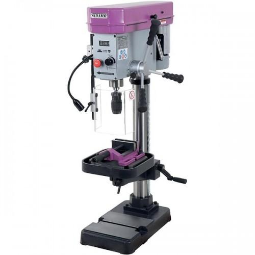 PERCEUSE D'ÉTABLI À COLONNE PRO 22 PEV - 230V + ÉTAU DE PERÇAGE PRO BSF120 SIDAMO