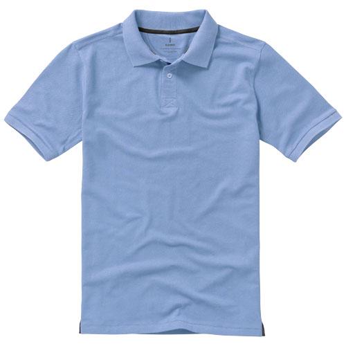 Polo manches courtes pour homme Calgary - col en tricot plat - 100% coton - 200 g/m²_0