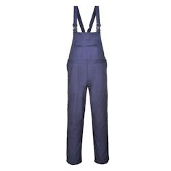 Portwest - Cotte à bretelles anti-feu BIZFLAME PRO bleu marine Taille XXL - Normes CE-CAT III, EN 1149-5, EN ISO 11612, EN ISO 11611_0