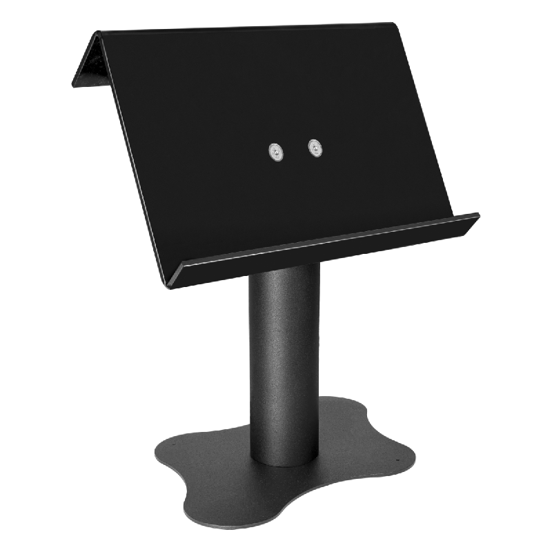 Pupitre de table en acrylique Hardwell - noir - Bravour® avec large plateau et design élégant_0