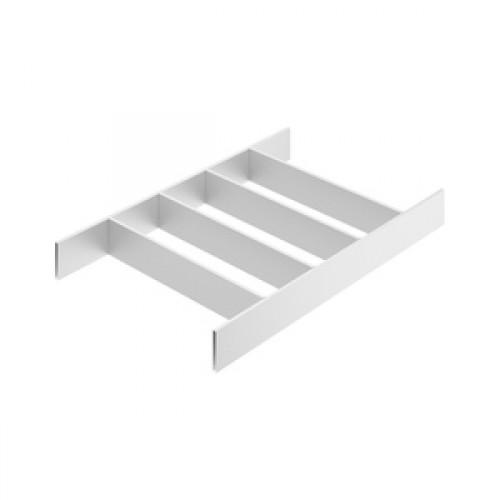 RANGE-COUVERTS ET USTENSILES - EN ACIER BLANC - ORGATRAY 630 - 270X450 HETTICH